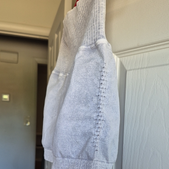 Free People Movement Good Karma Running Shorts size M/L NWOT Grey Wash - Picture 5 of 7